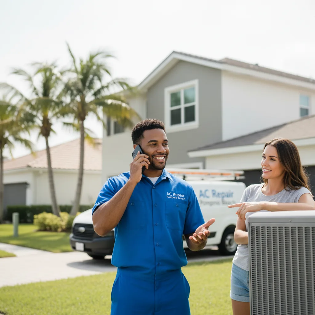 AC Repair Pompano Beach customer support in La Mesa